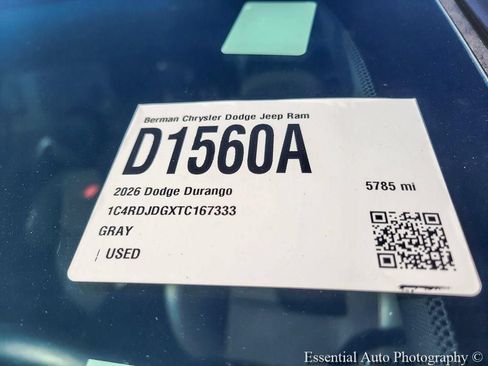 Certified 2026 Dodge Durango GT AWD/4WD image 34