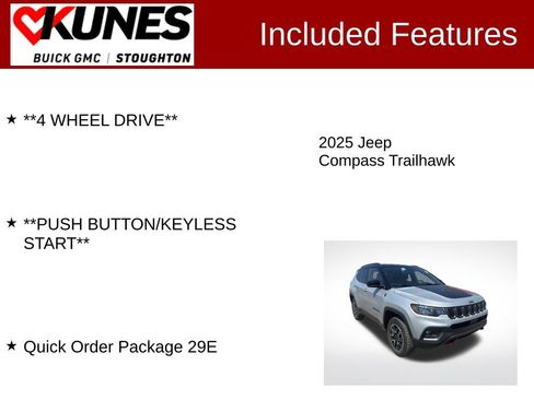 Used 2025 Jeep Compass Trailhawk AWD/4WD image 3