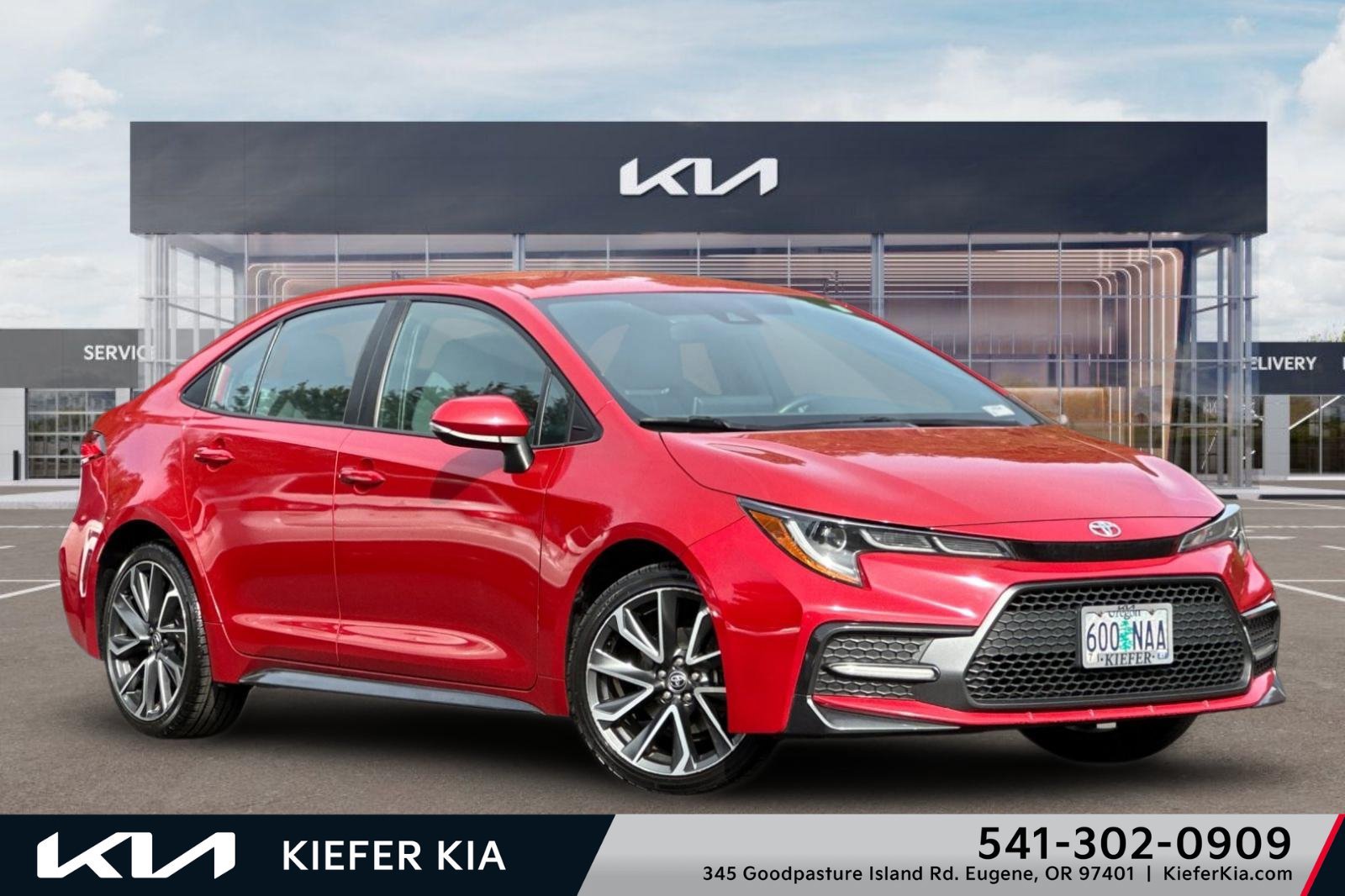 Used 2021 Toyota Corolla SE FWD image 1