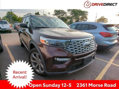 Used 2020 Ford Explorer Platinum w/ Premium Technology Package AWD/4WD image 1