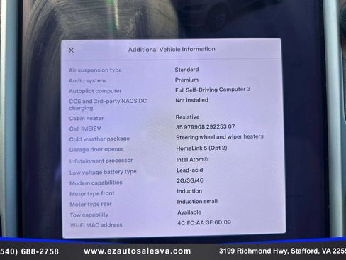 Used 2018 Tesla Model X 75D AWD/4WD image 25