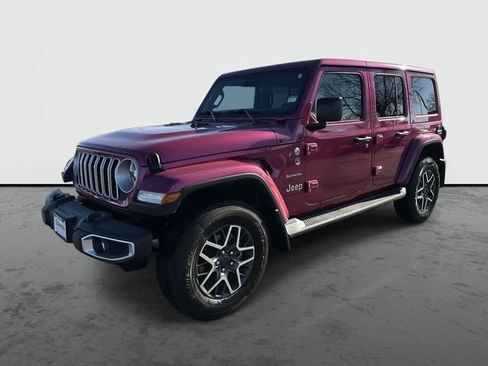 Used 2024 Jeep Wrangler Sahara w/ Safety Group image 1