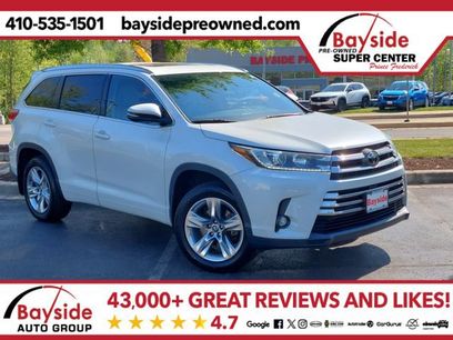 Certified 2019 Toyota Highlander Limited w/ Carpet Mat Package (TMS)