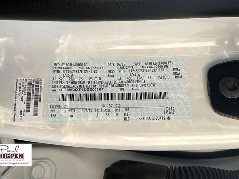 New 2025 Ford F350 XL image 13