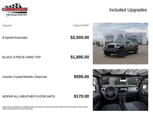 New 2026 Jeep Wrangler Unlimited Sport AWD/4WD image 6