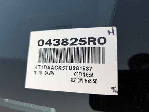 Used 2026 Toyota Camry SE w/ Convenience Package FWD image 35