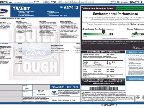 Used 2025 Ford Transit 250 Low Roof w/ Exterior Upgrade Package RWD image 26