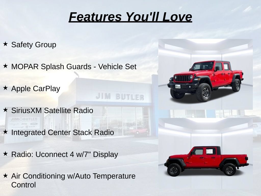 Used 2020 Jeep Gladiator Sport w/ Quick Order Package 24S AWD/4WD image 24