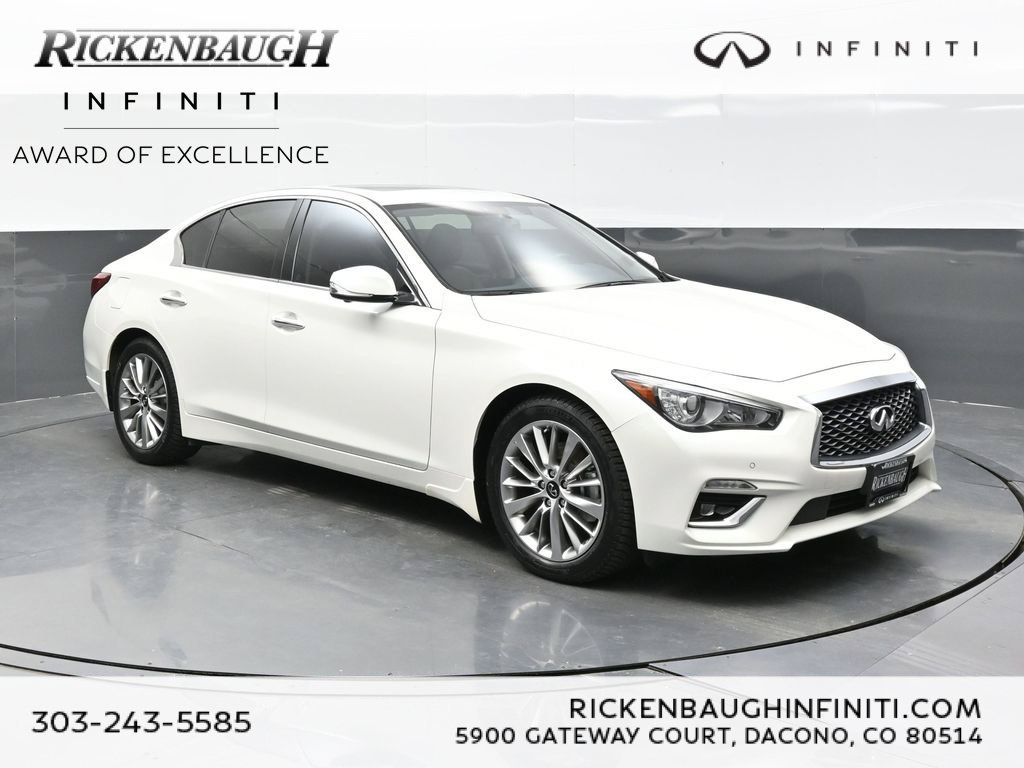 Used 2023 INFINITI Q50 Luxe w/ Cargo Package AWD/4WD image 1