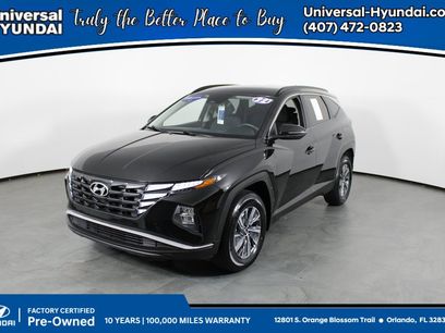 Certified 2022 Hyundai Tucson Blue
