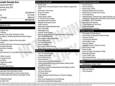 Used 2018 Hyundai Sonata ECO image 28