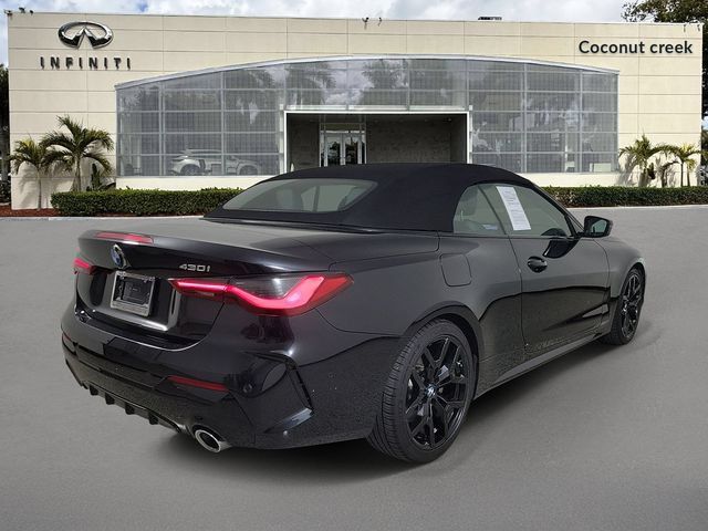 Used 2025 BMW 430i Convertible w/ M Sport Package RWD image 4