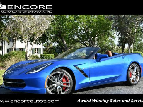 Used 2014 Chevrolet Corvette Stingray Convertible w/ 3LT Preferred Equipment Group RWD image 1