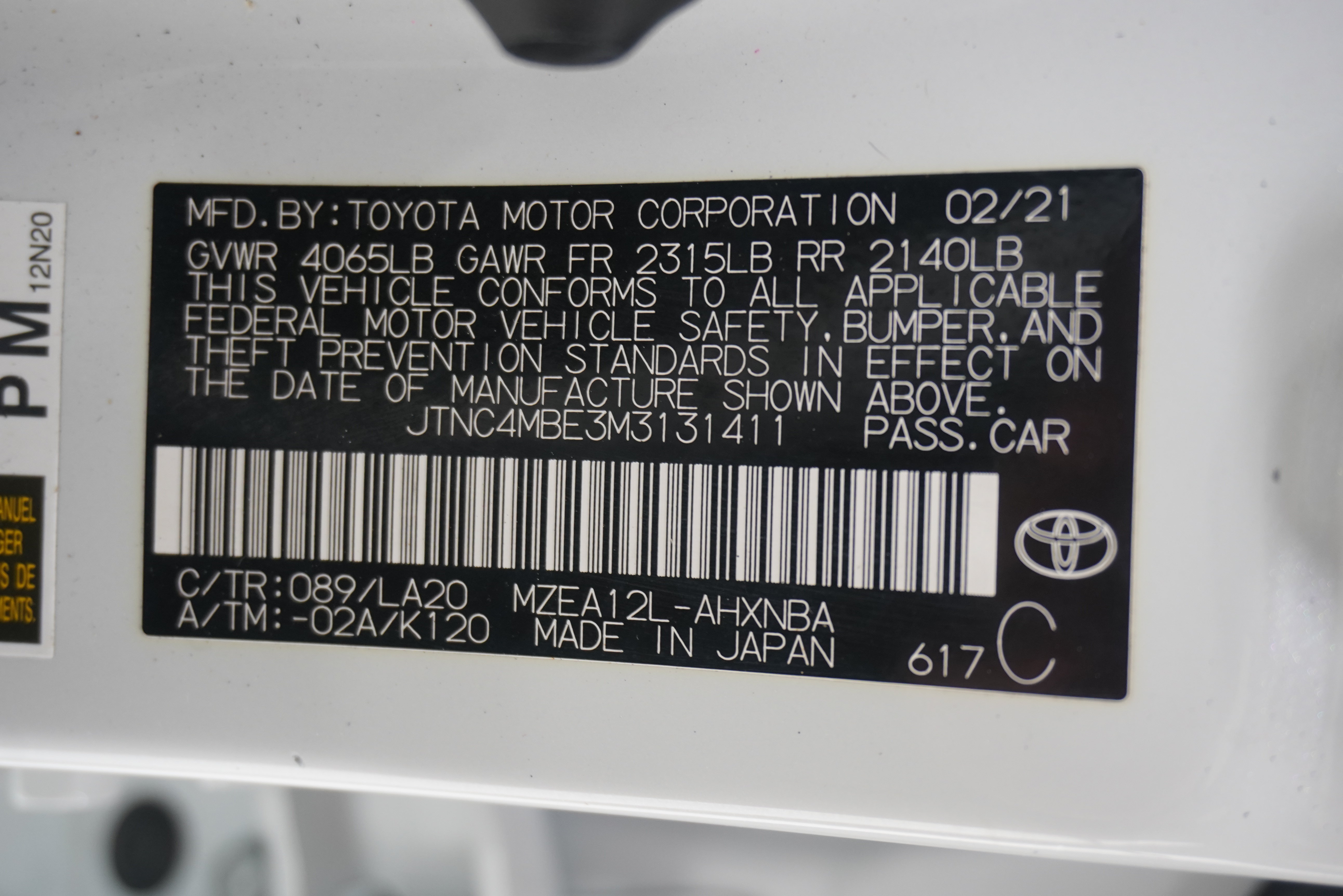 Used 2021 Toyota Corolla XSE FWD image 28