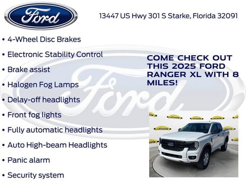 New 2025 Ford Ranger XL image 25