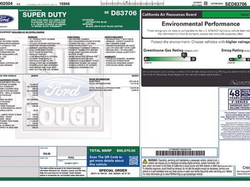 Certified 2025 Ford F350 Platinum w/ FX4 Off-Road Package AWD/4WD image 4