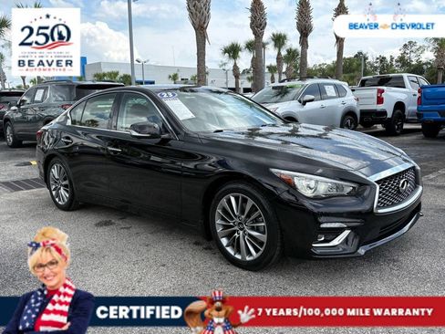 Used 2023 INFINITI Q50 Luxe w/ Cargo Package RWD image 9