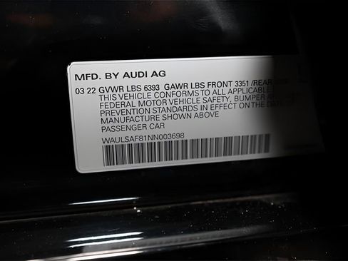 Used 2022 Audi S8 4.0T w/ S8 Executive Package image 33