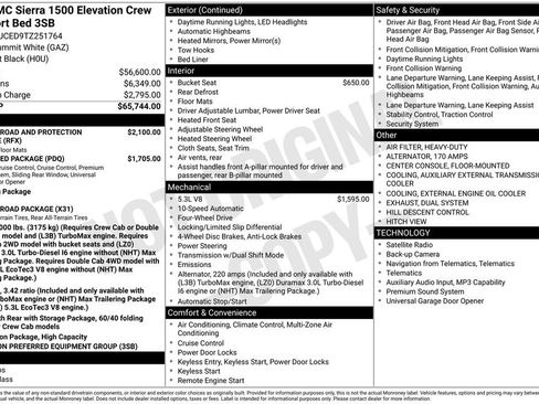 New 2026 GMC Sierra 1500 Elevation AWD/4WD image 45