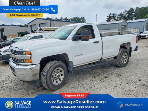Used 2017 Chevrolet Silverado 2500 W/T w/ WT Fleet Convenience Package AWD/4WD image 1