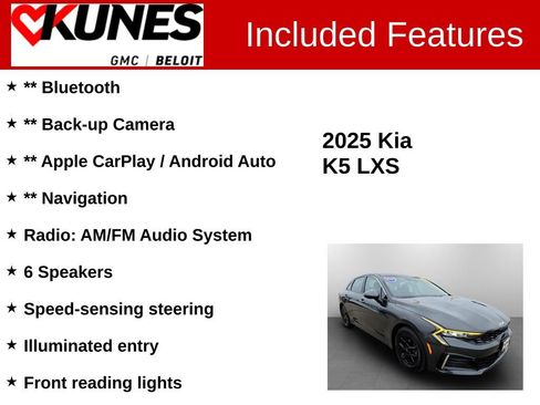 Used 2025 Kia K5 LXS image 2