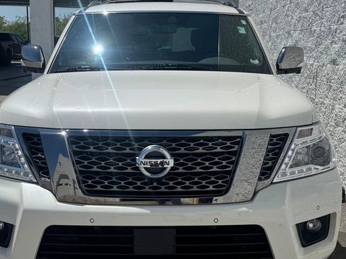 Used 2019 Nissan Armada Platinum w/ Captain's Chairs Package AWD/4WD image 4