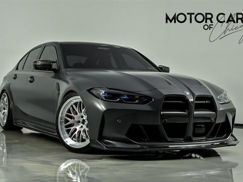 Used 2024 BMW M3 Competition w/ M Carbon Exterior Package AWD/4WD image 1