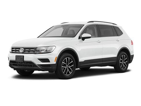 Certified 2021 Volkswagen Tiguan SE w/ Panoramic Sunroof Package AWD/4WD image 1
