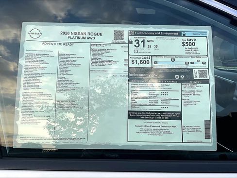 New 2026 Nissan Rogue Platinum w/ Platinum Premium Package image 19
