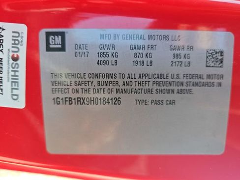 Used 2017 Chevrolet Camaro LT image 33