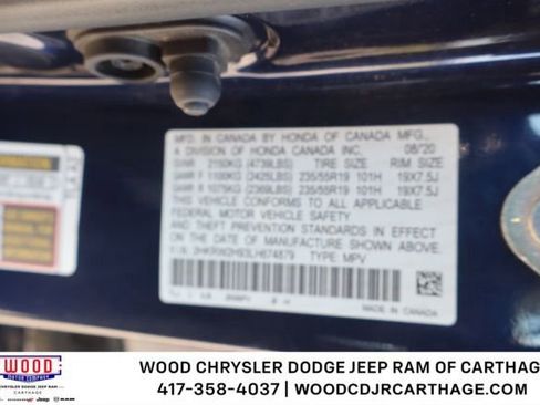 Used 2020 Honda CR-V Touring image 25