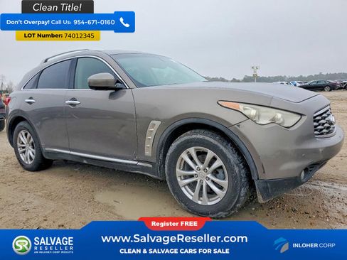 Used 2009 INFINITI FX35 w/ Navigation Pkg image 5