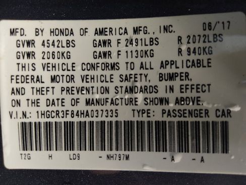 Used 2017 Honda Accord EX-L image 33