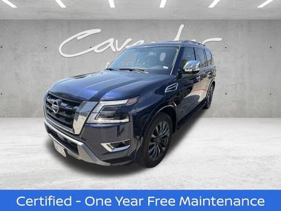 Certified 2023 Nissan Armada Platinum w/ Captain's Chairs Package