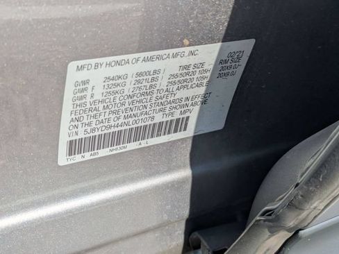 Certified 2022 Acura MDX w/ Technology Package FWD image 32