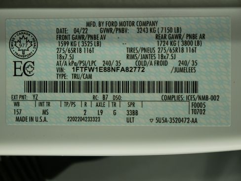 Certified 2022 Ford F150 XLT w/ XTR Package image 33