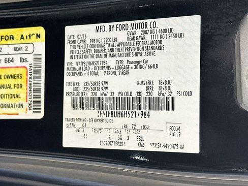 Used 2017 Ford Mustang Premium RWD image 12