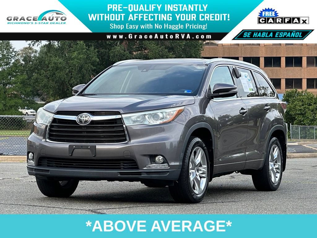 Used 2014 Toyota Highlander Limited Platinum AWD/4WD image 1