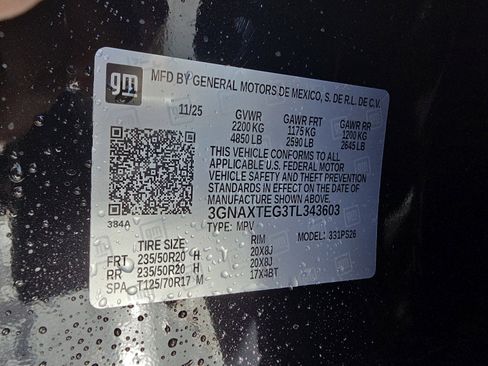 New 2026 Chevrolet Equinox RS w/ Convenience Package III image 30