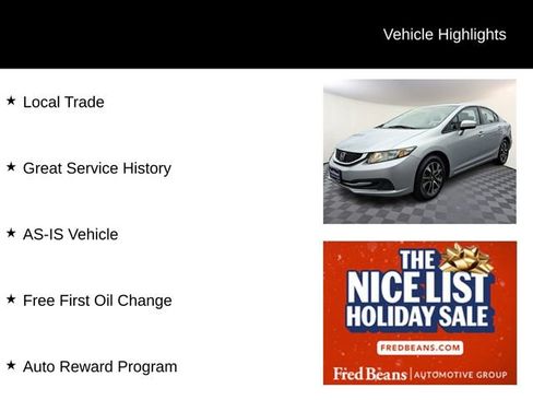 Used 2014 Honda Civic EX image 3