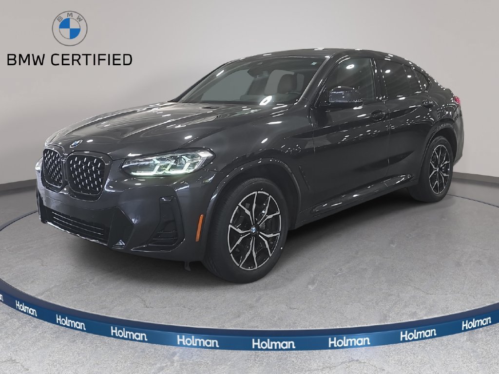 Certified 2024 BMW X4 xDrive30i w/ Premium Package AWD/4WD image 1