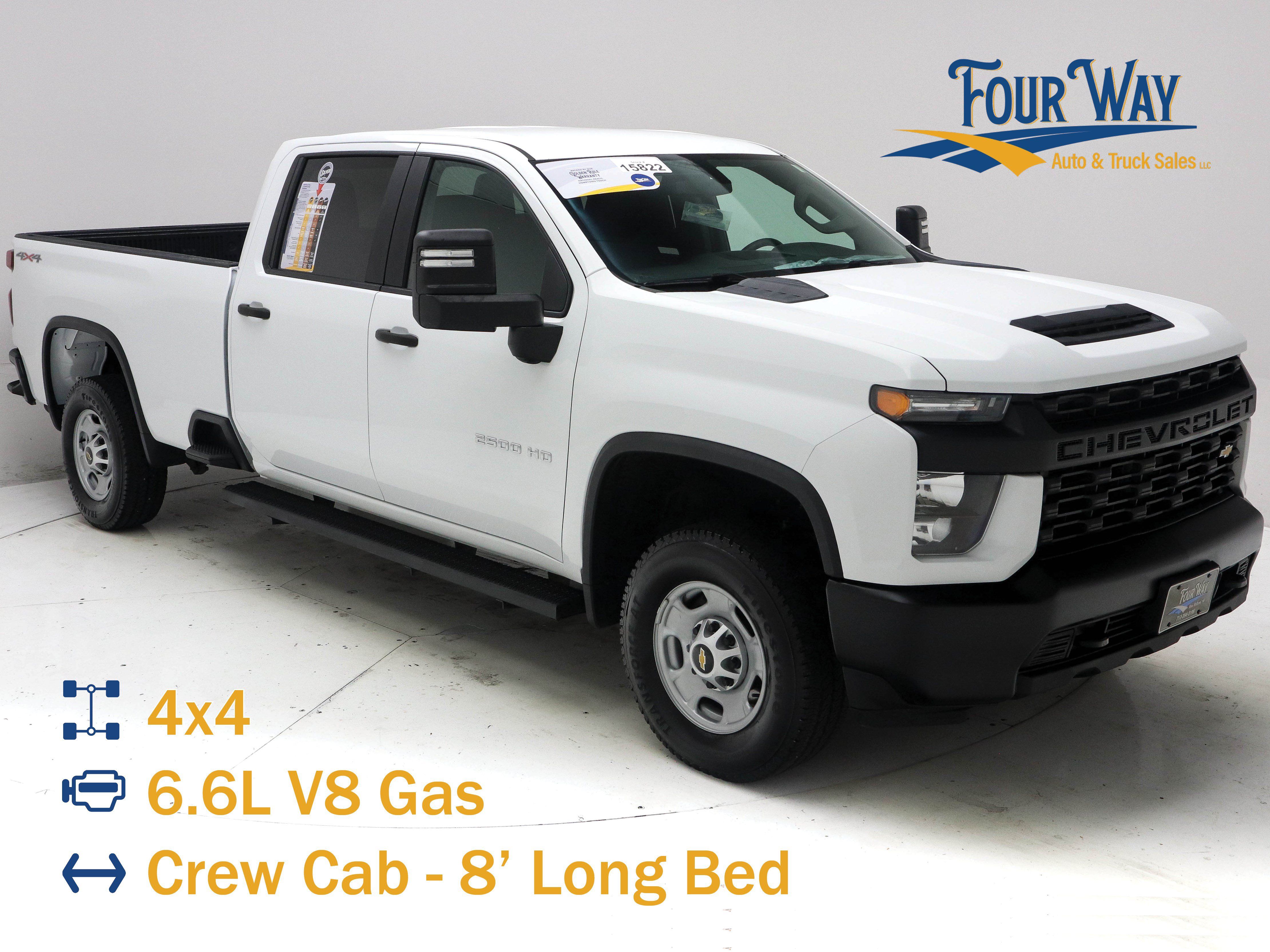 Used 2022 Chevrolet Silverado 2500 W/T w/ WT Fleet Convenience Package AWD/4WD image 1