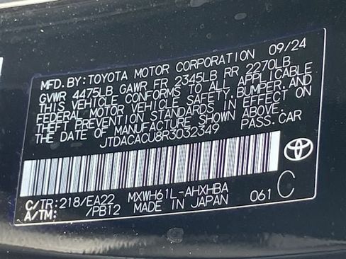 Certified 2024 Toyota Prius Prime Premium w/ Advanced Technology Package FWD image 31