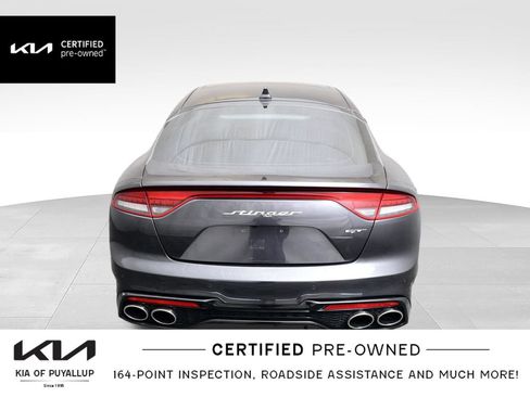 Certified 2022 Kia Stinger GT2 w/ Red Interior Color Package RWD image 7