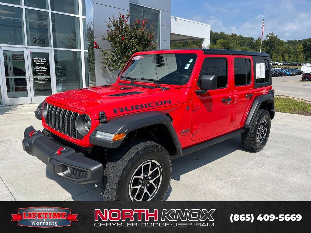 Used 2025 Jeep Wrangler Unlimited Rubicon AWD/4WD image 1