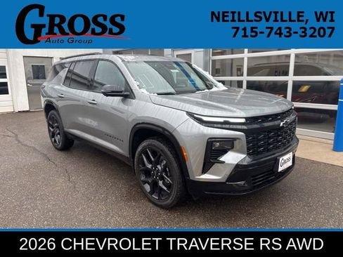 New 2026 Chevrolet Traverse RS w/ LPO, Floor Liner Package AWD/4WD image 1