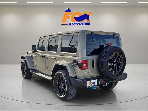 Used 2022 Jeep Wrangler Unlimited Sahara 4xe w/ Cold Weather Group image 3