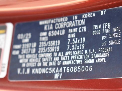 New 2026 Kia Carnival EX image 40