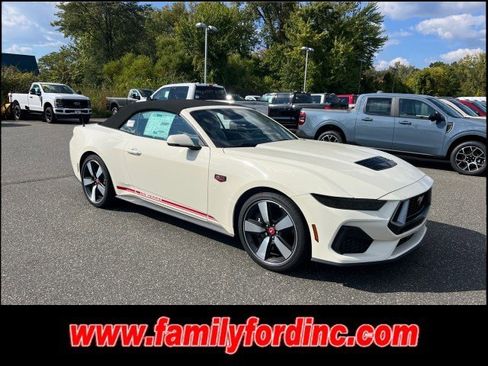 New 2025 Ford Mustang GT Premium w/ 60th Anniversary Package image 1