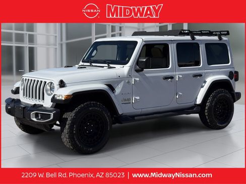 Used 2019 Jeep Wrangler Unlimited Sahara w/ Dual Top Group image 1